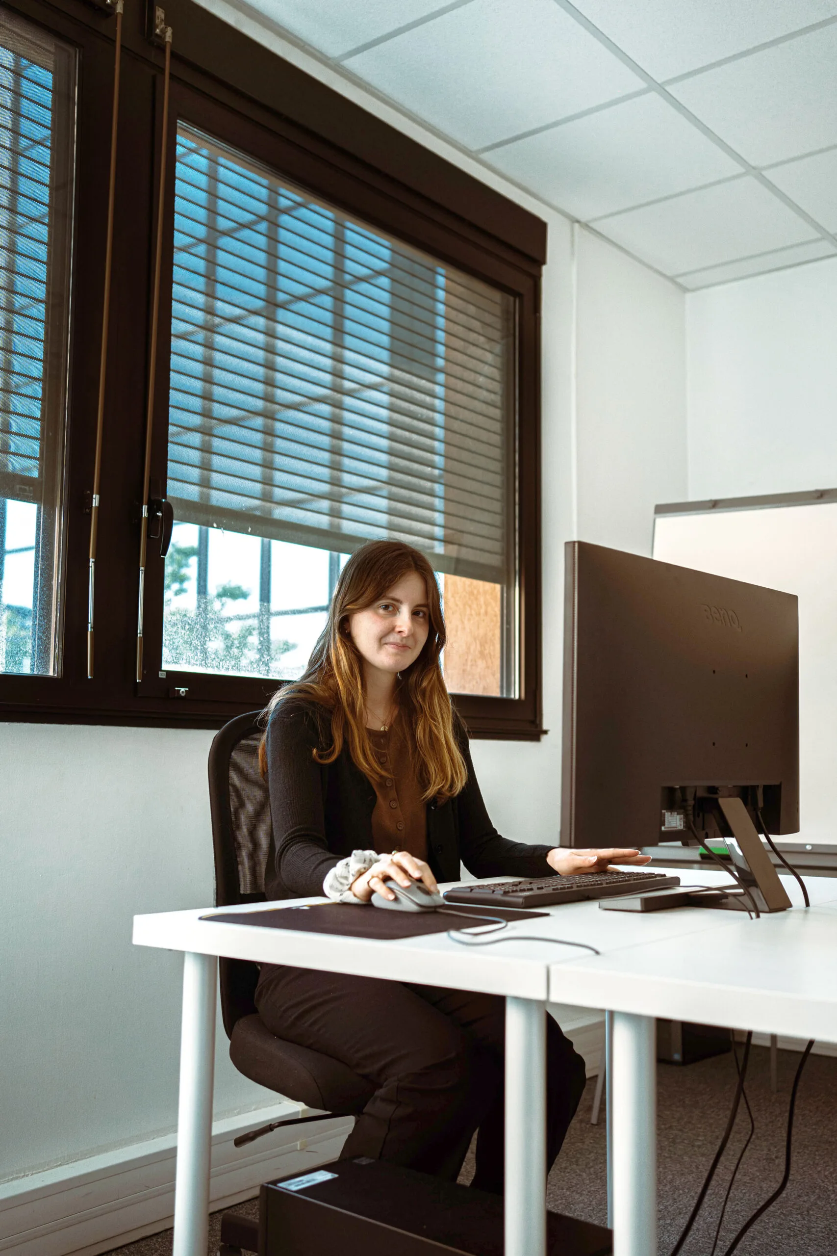 Pauline qui travaille chez ABSUP