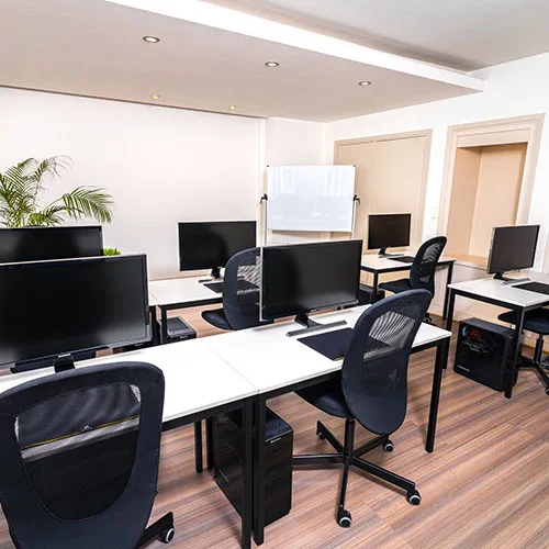 salle de formation dans nos locaux à Lyon Part-Dieu